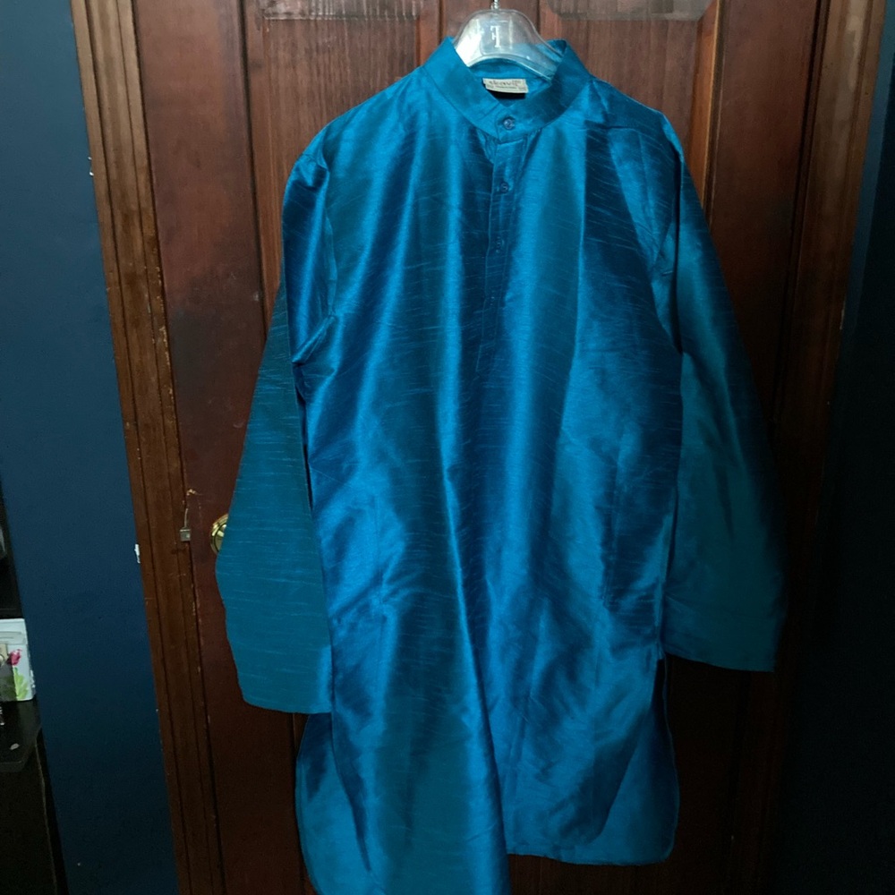Elegant Indian Teal XL Kurta